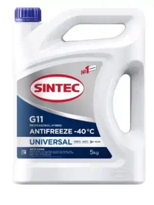 Антифриз Sintec Universal синий G11 (-40) 5 кг