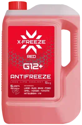 Антифриз X Freeze Carbox красный G-12 5 кг