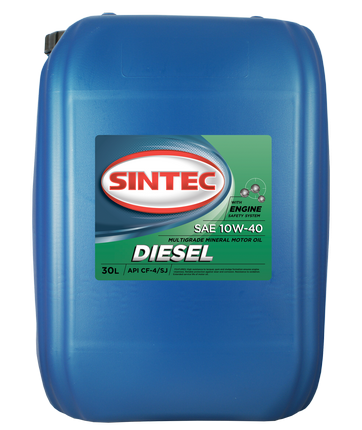 Масло моторное Sintoil/Sintec Diesel 10/40 API CF-4/CF/SJ