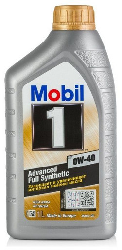 Масло моторное Mobil 1 FS 0/40 API SN/CF