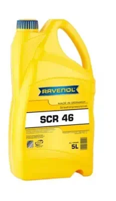 Масло компрессорное Ravenol Screw Kompressorenoil SCR 46 миниральное 5л 4014835757257