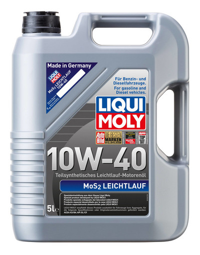 Масло моторное Liqui Moly MoS2 LeichtLauf 10/40 API SL/CF