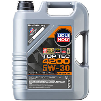 Масло моторное Liqui Moly Top Tec 4200 5/30 API SN ACEA C3