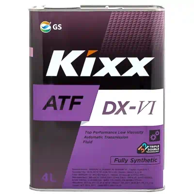 Масло трансмиссионное Kixx ATF DX-VI 4л синт.