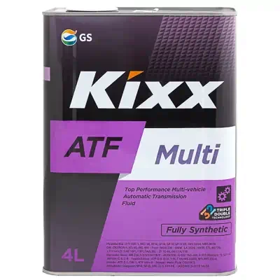 Масло трансмиссионное Kixx ATF Multi 4л мет. синт.