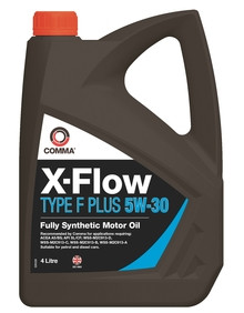 Масло моторное Comma X-FLOW TYPE F PLUS 5/30 API SL/CF ACEA A5/B5