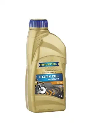 Масло Ravenol Fork Oil Medium 10W вилочное гидровлическое 1л