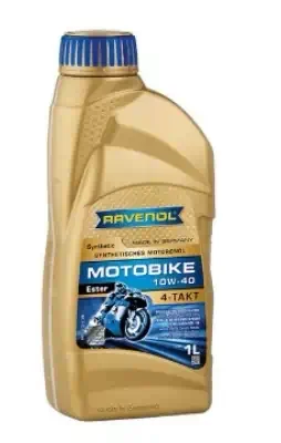 Масло моторное Ravenol 10W-40 Motobike 4-T Ester синтетическое 1л