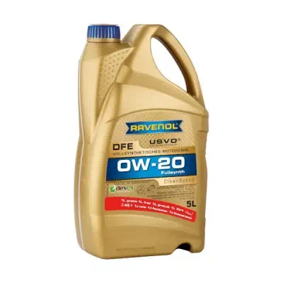 Масло моторное Ravenol 0W-20 DFE SN Plus/GF-6A синтетическое