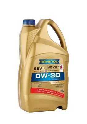 Масло моторное Ravenol 0W-30 SSV Fuel Economy A5/B5 SL синтетическое