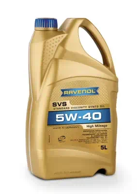 Масло Ravenol 5W-40 SVS A3/B4 CF/SN синтетическое 5л