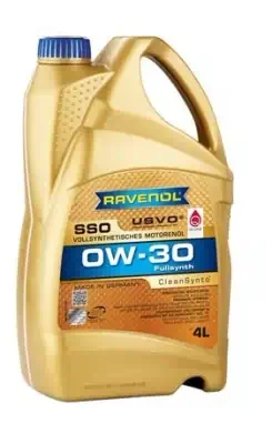 Масло моторное Ravenol 0W-30 SSO A3/B4 CF/SN синтетическое 4л