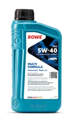 Масло моторное ROWE HIGHTEC MULTI FORMULA 5W-40 C3,API SN синтетическое 1л