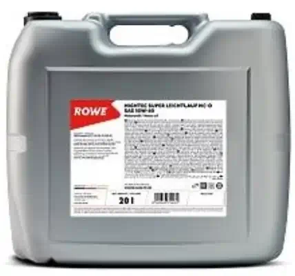 Масло моторное ROWE HIGHTEC SUPER LEICHTLAUF HC-O 10W-40 синтетическое 20л