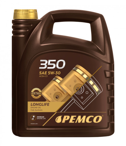 Масло моторное Pemco 350 PAO 5/30 API SN ACEA C3