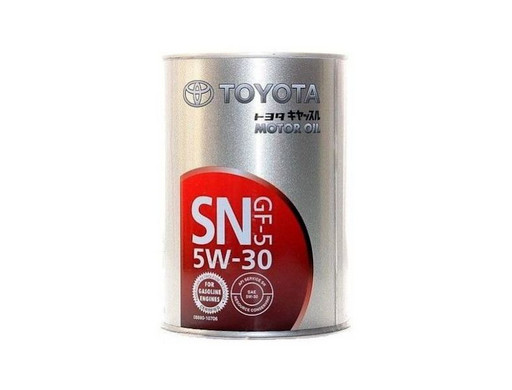 Масло моторное Toyota Motor Oil FE 5/30 API SN/CF ILSAC GF-5