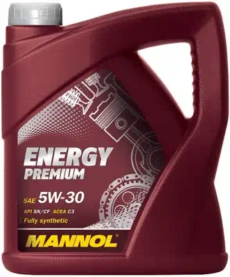 Масло моторное Mannol 5W-30 Energy Premium SN синтетическое 5л