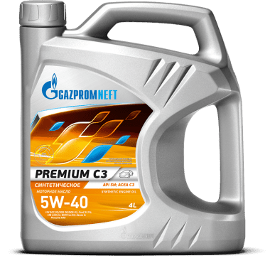 Масло моторное Gazpromneft Premium C3 5/40 API SN