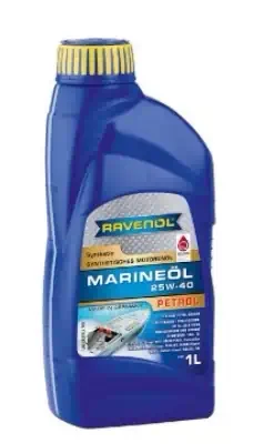 Масло моторное RAVENOL Marineoil PETROL 25W-40 synthetic (1л)