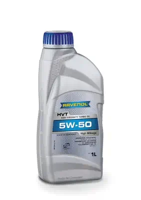 Масло моторное Ravenol 5W-50 HVT A3/B4 CF/SN синтетическое 1л