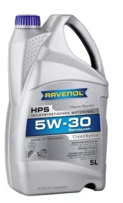 Масло моторное Ravenol 5W-30 HPS A3/B4 CF/SL полусинтетическое 5л