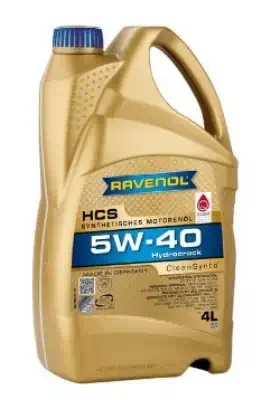 Масло моторное Ravenol 5W-40 HCS A3/B4 CF/SN синтетическое 4л