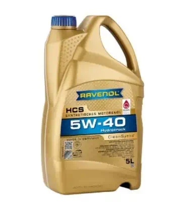 Масло моторное Ravenol 5W-40 HCS A3/B4 CF/SN синтетическое 5л