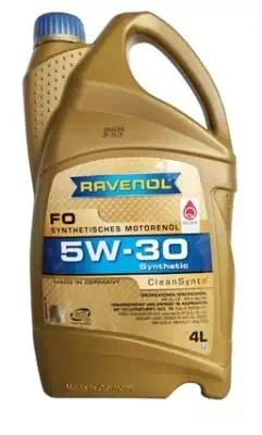 Масло моторное Ravenol 5W-30 FO A5/B5 SL/CF синтетическое 4л