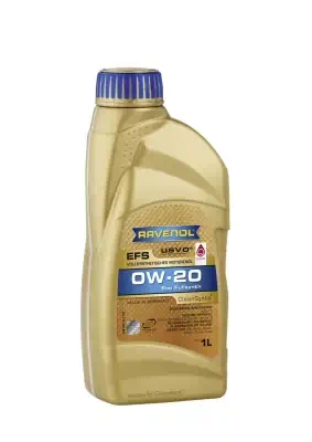 Масло моторное Ravenol 0W-20 EFS С5/С6 SN Plus/GF-6A синтетическое 1л