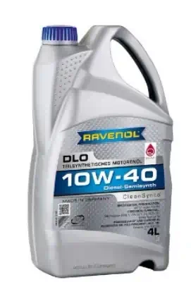 Масло моторное Ravenol 10W-40 DLO п/синт для легковых дизельных мот 4л