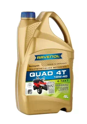 Масло моторное Ravenol 10W-40 Quad 4-T SL 4л