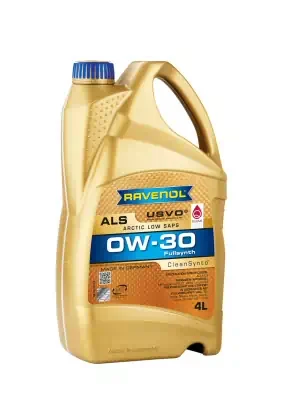 Масло моторное Ravenol 0W-30 ALS C3 синтетическое 4л