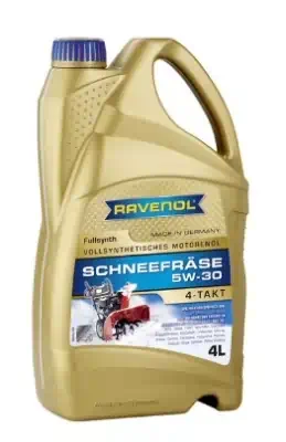 Масло моторное Ravenol 5W-30 Schneefraese 4-Takt A5/B5 SL/SM синтетическое 4л