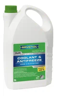 Антифриз Ravenol зеленый готовый HJC Premix (-40°) 5 кг