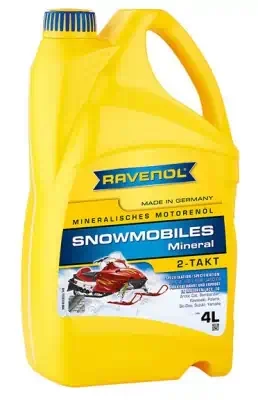 Масло Ravenol Snowmobiles Mineral 2-Takt минеральное 4л