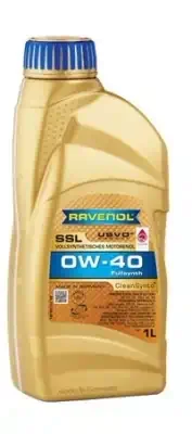 Масло моторное Ravenol 0W-40 SSL A3/B4 SN/CF синтетическое 1л