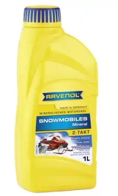 Масло моторное RAVENOL для 2-Такт снегоходов Snowmobiles Mineral 2-Takt 1л