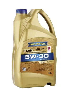 Масло моторное Ravenol 5W-30 FDS A5/A7/B5/B7 CF/SL синтетическое 5л