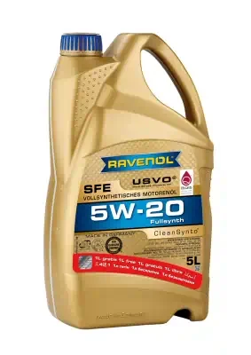 Масло моторное Ravenol 5W-20 SFE A5/B5 SP/GF-6A синтетическое