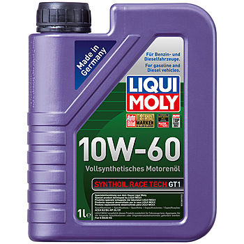 Масло моторное Liqui Moly Synthoil Race Tech GT1 10/60 API SL