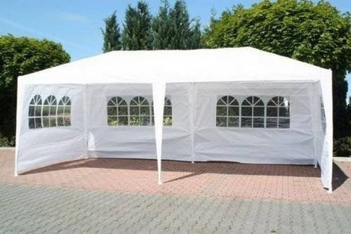 Садовый шатер AFM-1015B, 3х6 м, белый