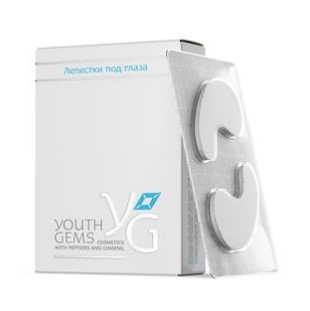 YG Лепестки под глаза с пептидами и экстрактом женьшеня