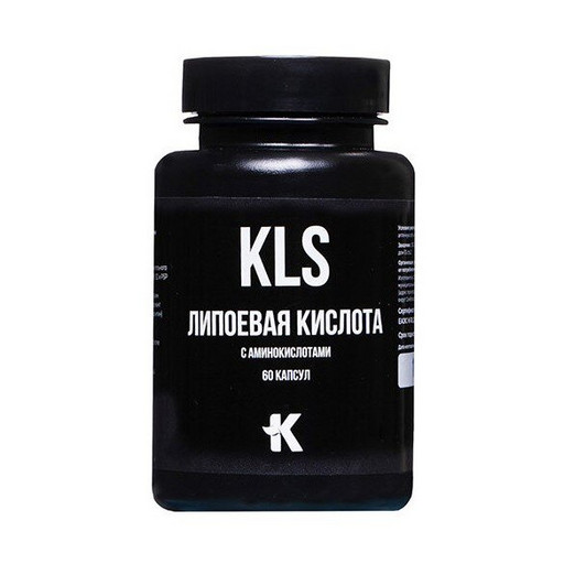 KLS Липоевая кислота с аминокислотами, 60 капсул