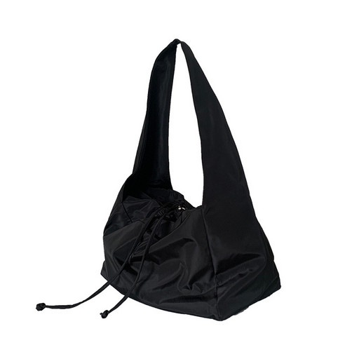 Черная сумка-шоппер оптом + нанесение логотипа A022