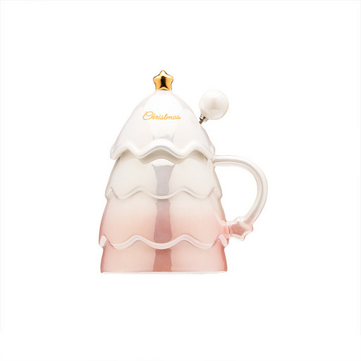 P0124 - Керамическая кружка Аврора с подогревом в кожаном подарочном кейсе, с крышкой и ложкой, 460 мл под нанесение вашего логотипа