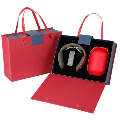 N0150 - Премиальный корпоративный подарочный набор «Перезагрузка: массаж + чай» под нанесение вашего логотипа