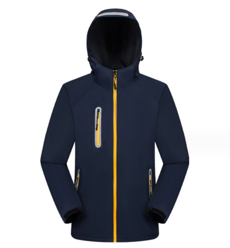 Легкая корпоративная куртка со светоотражающими элементами и вашим логотипом A016