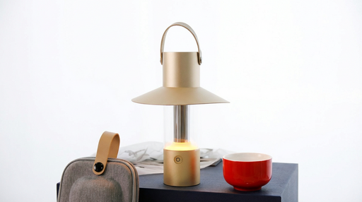 N0124 - Корпоративный подарочный набор премиум класса «Свет - Чай - Энергия»: Bluetooth‑колонка + кемпинговый светильник + Дорожная чайная чашка + Зарядный Power bank + Подарочная коробка + Нанесение логотипа