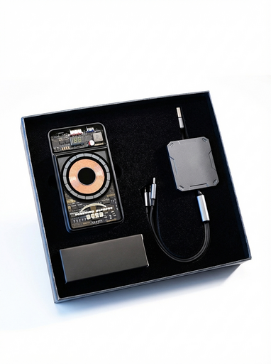 N0145 - Корпоративный премиум‑набор «Энергия без проводов» под нанесение вашего логотипа: магнитный повербанк + Кабель для передачи данных + Подарочная коробка N0145 - Корпоративный премиум‑набор «Энергия без проводов» под нанесение вашего логотипа: магнитный повербанк + Кабель для передачи данных + Подарочная коробка