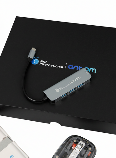 P0116 - Док-станция/ USB-хаб 4 в 1 под нанесение вашего логотипа